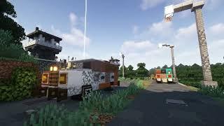 scenic walk through my survival minecraft base