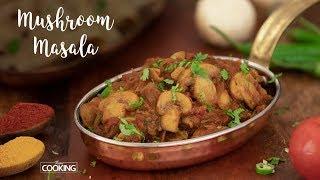 Mushroom Masala | Quick Masala for Chapati | Bachelor Cooking | Mushroom Recipes