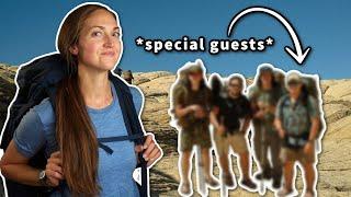 3 days BACKPACKING IN THE DESERT WITH... *special guests*