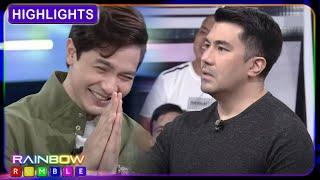 Alden Richards, proud na kamukha si Luis Manzano! | Rainbow Rumble