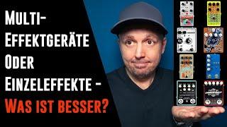 MULTIEFFEKT GITARRE KAUFEN | Multi- oder Einzeleffekte für die E-Gitarre?