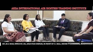 AKSA International Air Hostess Training Institute Indore.