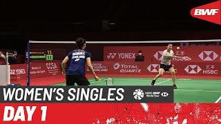 HSBC BWF World Tour Finals | Day 1: Ratchanok Intanon (THA) [3] vs. Pornpawee Chochuwong (THA)