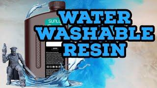 Water Washable Resin VS. Normal Resin