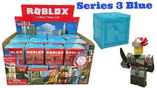 Roblox Blind Boxes Series 3 Blue Ice & Codes, Full Case, Unboxing