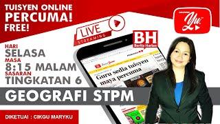 [lLIVE 2024] GEOGRAFI STPM SEM 1(U1), ULANGKAJI BERFOKUS BAHAGIAN A SIRI 3