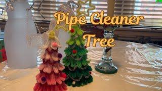 DIY Pipe Cleaner Christmas Trees