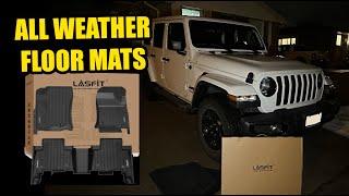 LasfitLiners All Weather Floor Mats for the JLU Wrangler