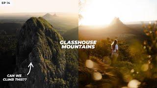 BEST Hikes in THE GLASSHOUSE MOUNTAINS | Can we conquer our most difficult hike yet???