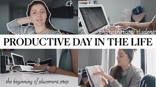 PRODUCTIVE DAY IN THE LIFE 2020 // manchester physiotherapy student | Andie Cann