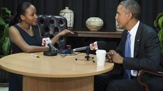 Making of the POTUS interview by Capital FM