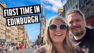 Edinburgh is unlike anything we've experienced! Americans First Time in Scotland