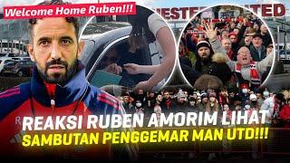 Kaget Banget Dapat Sambutan Di Carrington!!! Para Penggemar MU Sambut Kedatangan Ruben Amorim