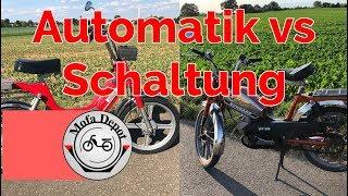 Mofa Handschaltung vs Automatik! | Welches Mofa lohnt sich mehr?