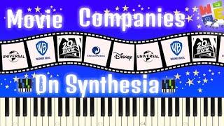 26 MOVIE COMPANY INTROS ON SYNTHESIA