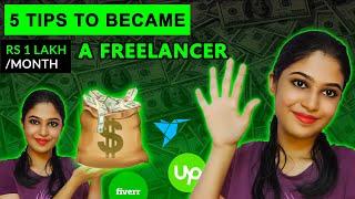 5 Tips to Became a Freelancer in 2023 (for Beginners) | Tamil