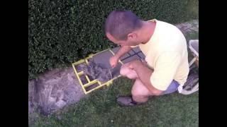 How to repair cobblestone-look walkway