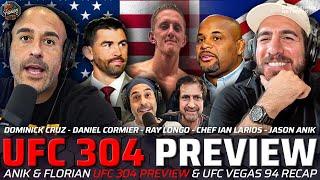  UFC 304 Preview with Daniel Cormier, Dominick Cruz, Chef Ian larios + Ray Longo | A&F. 501