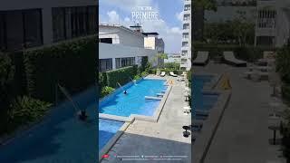 Berenang di Swimming Pool nya The Premiere Hotel Pekanbaru #premierehotelpekanbaru