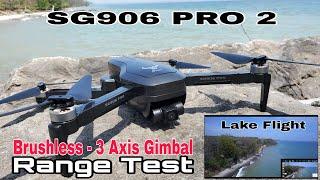 ZLRC SG906 PRO 2 Range Test (Brushless Drone, 3 Axis Gimbal)