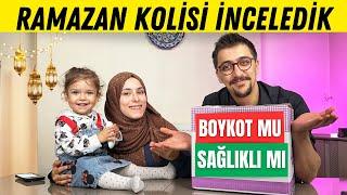 RAMAZAN PAKETİNDEN ÇIKAN BOYKOT ÜRÜNLER  2024 | Ramazan Kolisi SAĞLIKLI MI?