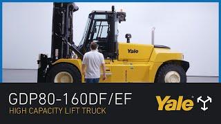 Yale GDP80-160DF/EF - High Capacity Lift Truck