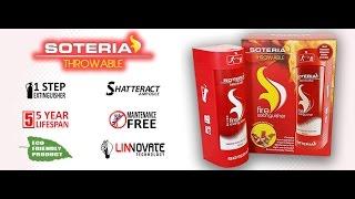 Soteria Throwable - The World's Simplest Fire Extinguisher