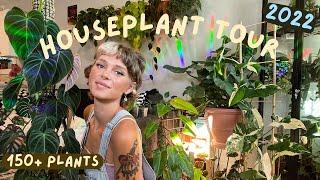 Houseplant Tour 2022 | 150+ plants in my small apartment  (rare + common!)