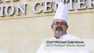 2019 ProStart Mentor of the Year Michael Gabrielson