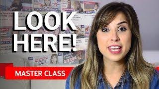 How to Make Eye-catching Thumbnails | Master Class #3 ft. Carina Fragozo