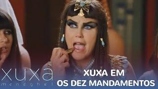 Xuxa grava cena em Os Dez Mandamentos