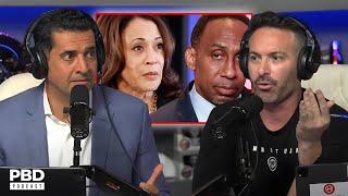 "Can’t Keep Hiding" - Stephen A Smith BLASTS Kamala Harris for DODGING Tough Questions & Interviews