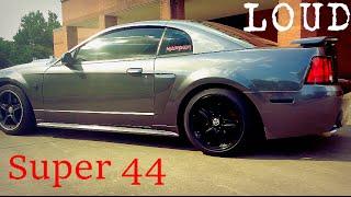 Flowmaster SUPER 44 NO CATS !!(LOUD)!! Exhaust Sound Ford Mustang GT REV + Extra