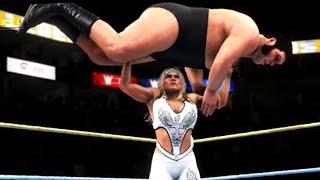 WWE 2k20: Beth Phoenix vs Andre the Giant, Intergender Wrestling