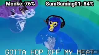 Monke Vs SamGaming01 (Diss Track With Healthbars)