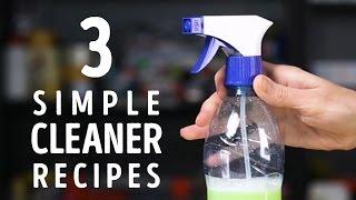 3 simple cleaner recipes to try at home l 5-MINUTE CRAFTS