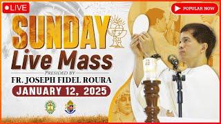 SUNDAY FILIPINO MASS TODAY LIVE || JANUARY 12, 2024 | BAPTISM OF THE LORD | FR. FIDEL ROURA