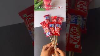 DIY Chocolate bouquet  #shorts #shortsfeed