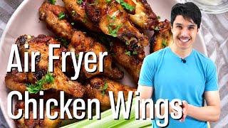 Easy Air Fryer Chicken Wings- Truly crispy