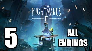 Little Nightmares II - Chapter 5 - The Signal Tower [ALL ENDINGS]