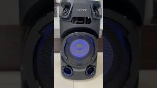 Quick review Sony MHCv13 Party speaker #trending #shortvideo #shorts #bluetooth #latest