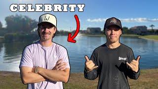 Can This Celebrity Beat Me In A Fishing 1V1?