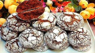 Готовьте побольше! ОЧЕНЬ ВКУСНОЕ ШОКОЛАДНОЕ ПЕЧЕНЬЕ к за 15 минут! ТАЕТ ВО РТУ!Е!COOKIE