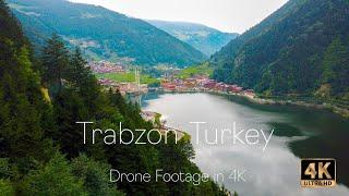 Trabzon Türkiye (Turkey) Drone Footage in 4K