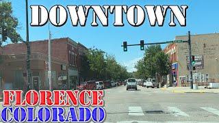 Florence - Colorado - 4K Downtown Drive