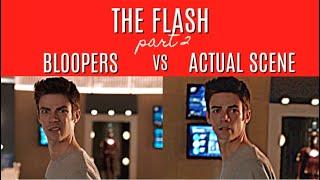 The Flash | Bloopers VS Actual Scene (part 2)