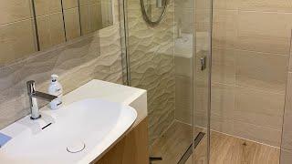 Porcelanosa Wet room install time lapse