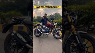 Is the Triumph 400cc ENGINE Similar to the KTM 390 Duke? | BikeWale #shorts #scrambler400x