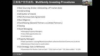 ep19: 多单元公寓投资流程和可能的陷阱 Multifamily Investing Process and Potential Pitfalls