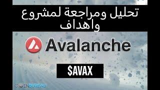 AVAXAvalanche/$AVAX مراجعة شاملة وتحليل كامل لمشروع وعملة واهداف